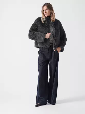 PRIDE TO BE | Jacke in Felloptik DANJA | 